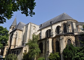 église saint-germain-des-prés extérieur